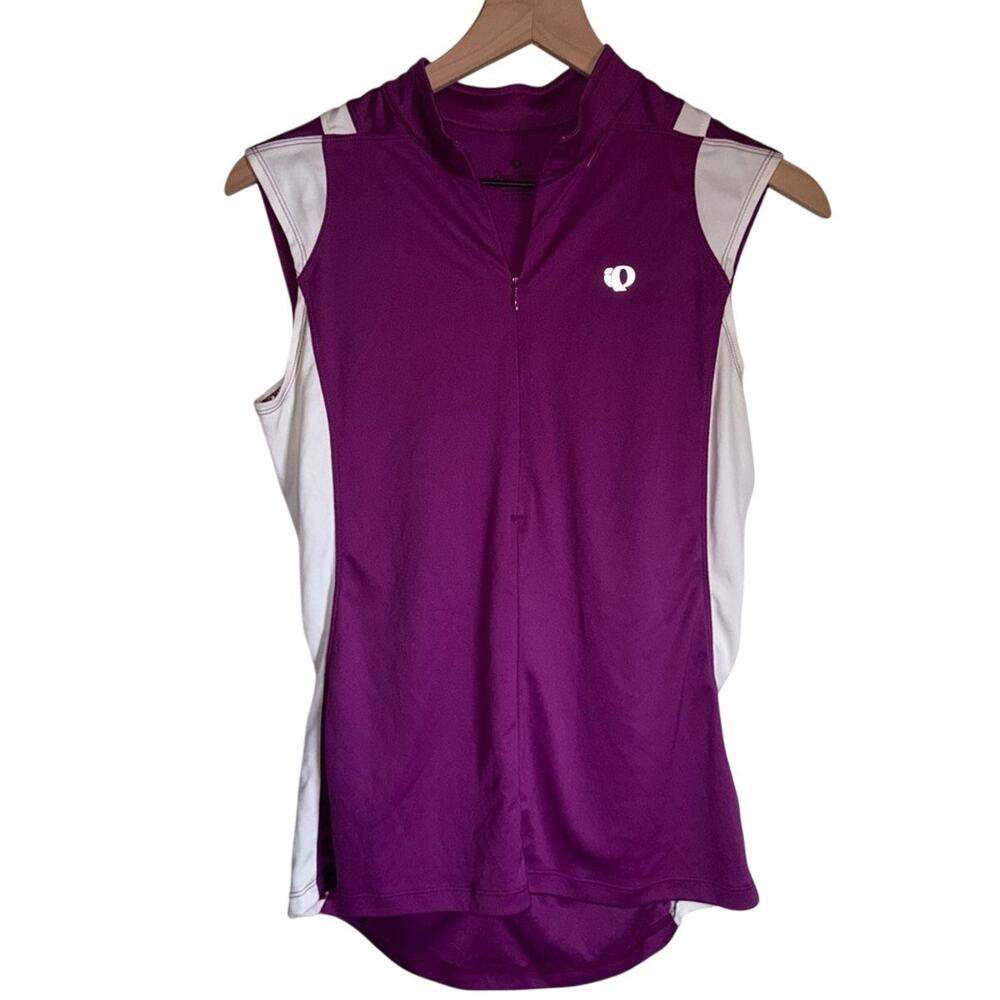 PEARL IZUMI Select Cycling Jersey Biking Athletic Sleeveless Top in Magenta L